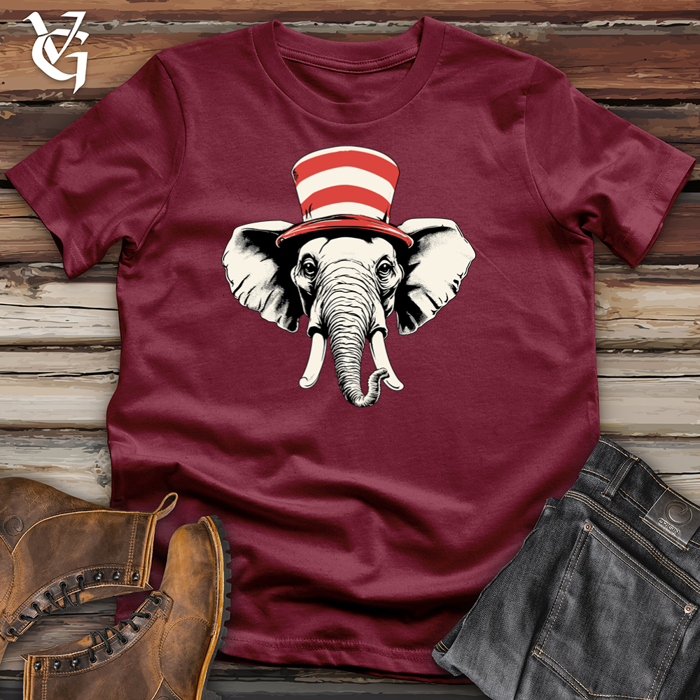 Viking Goods Bubble Blast Elephant Bash Cotton Tee Cardinal / L