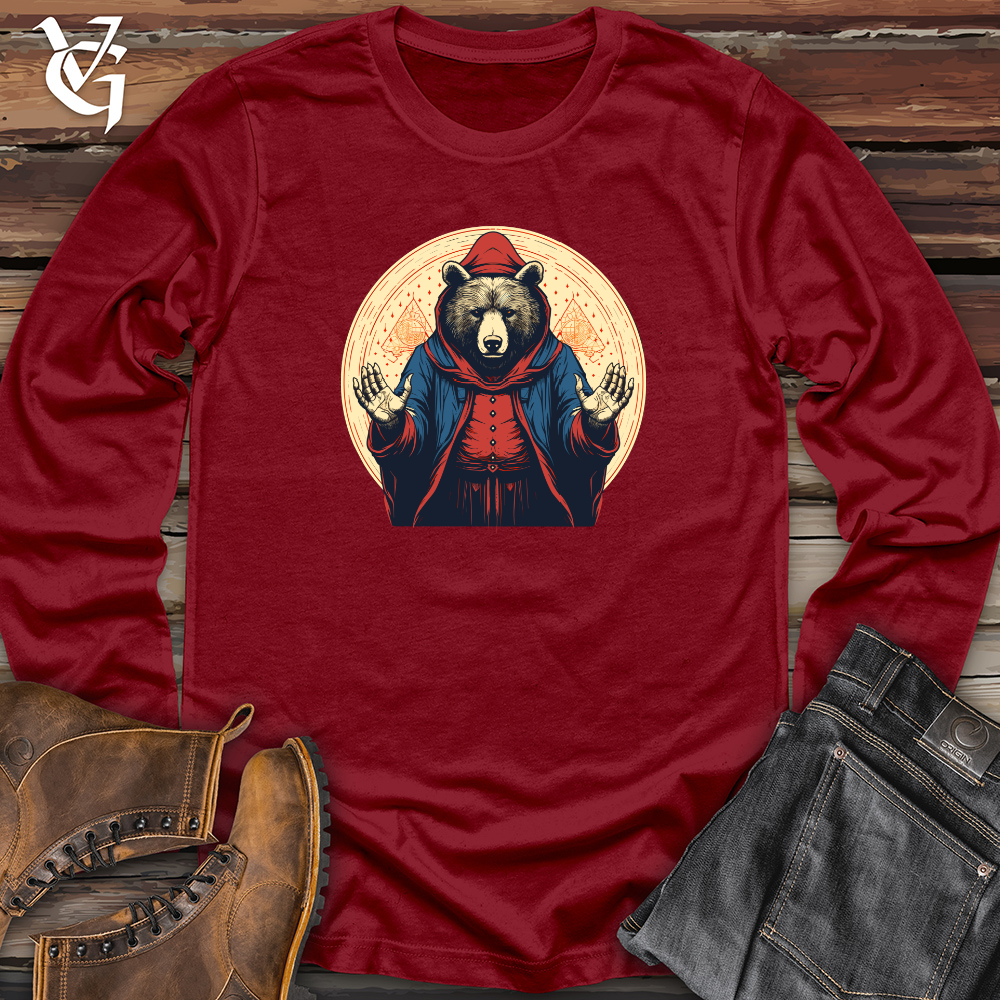 Viking Goods Mystic Grizzly Long Sleeve Cardinal / L