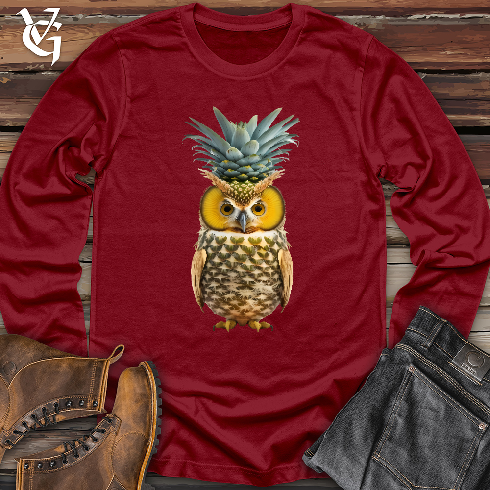 Viking Goods Pineowlpple Long Sleeve Cardinal / L