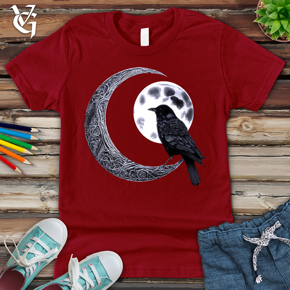 Viking Goods Raven & Moon Negotiations Youth Tee Cardinal / L