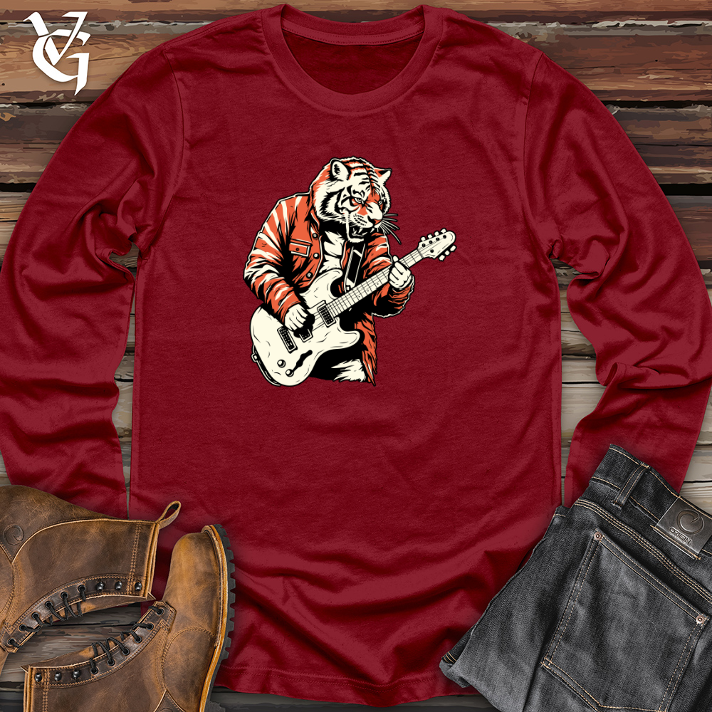 Viking Goods Rockin' Roar Tiger Long Sleeve Cardinal / L