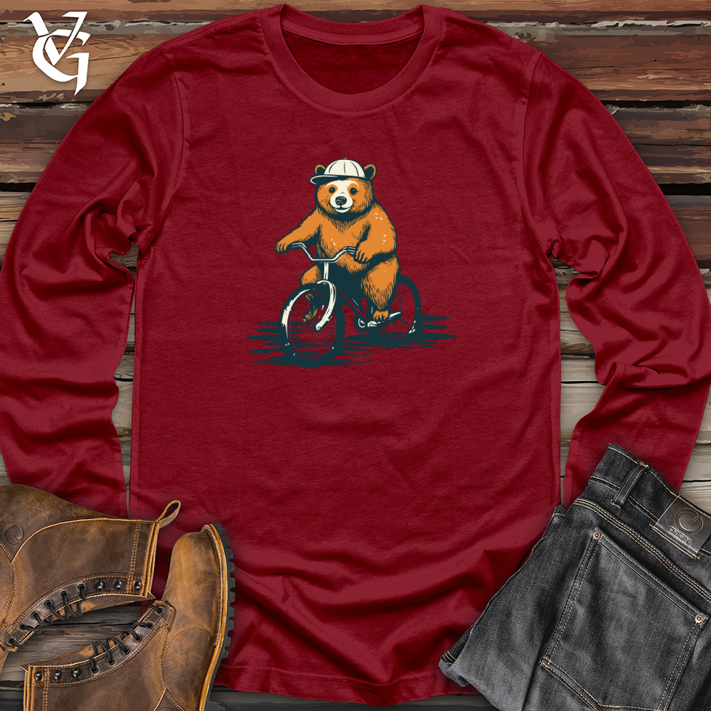 Viking Goods Rolling Beaver Pedaler Long Sleeve Cardinal / L