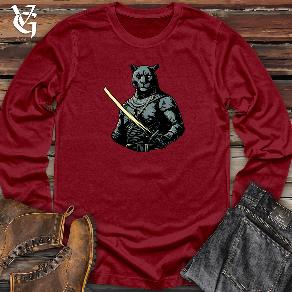 Viking Goods Shadowed Steel Long Sleeve Cardinal / L