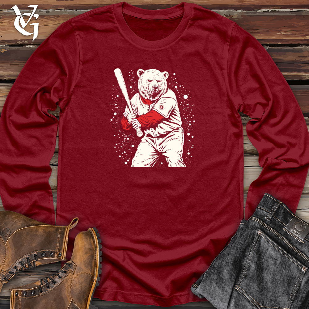 Viking Goods Snowball Slugger Long Sleeve Cardinal / L