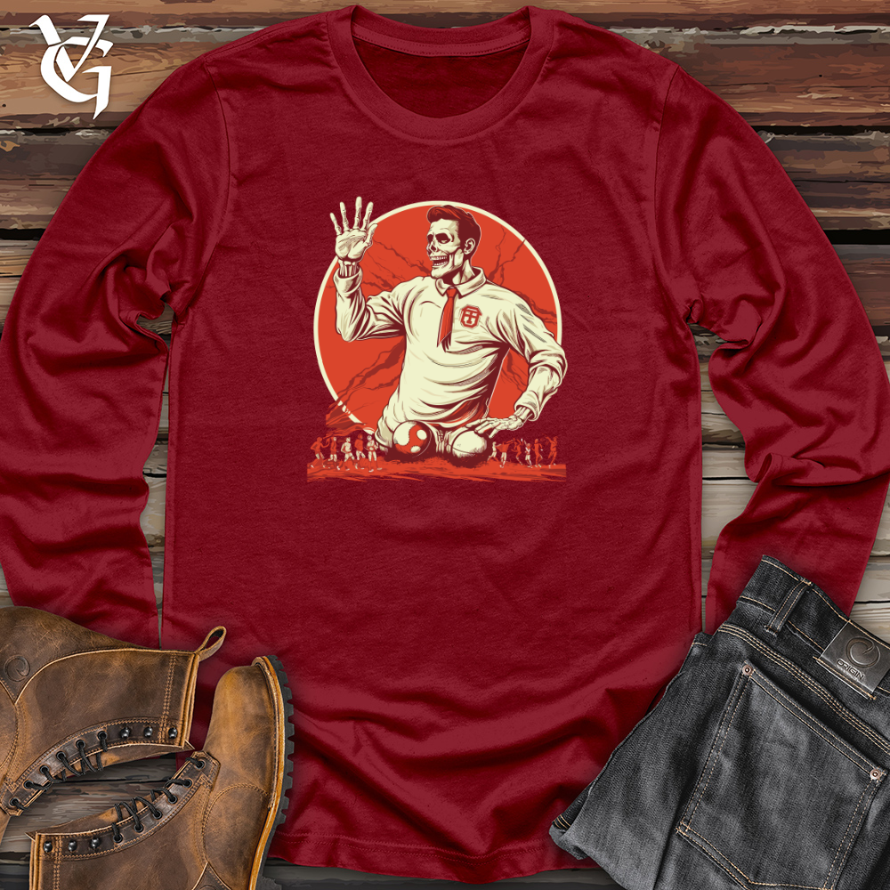 Viking Goods Vintage Sports Mentor Long Sleeve Cardinal / L