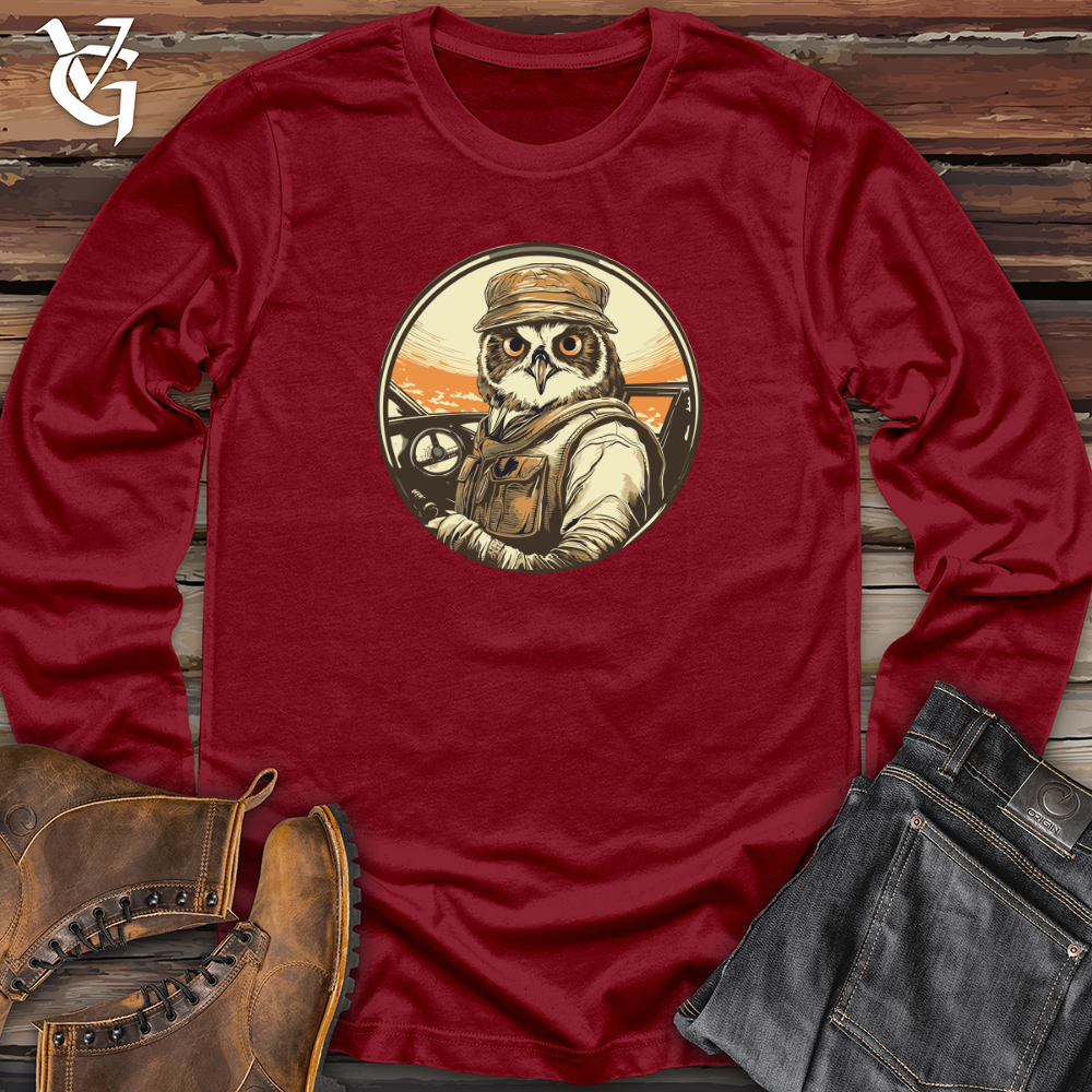 Viking Goods Wise Aviator Expedition Long Sleeve Cardinal / L