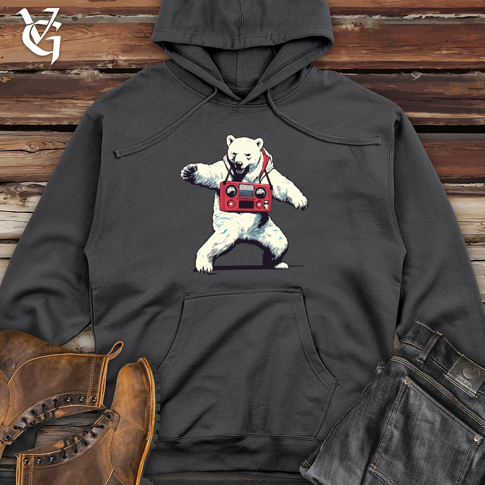 Viking Goods Arctic Jam Master Midweight Hooded Sweatshirt Charcoal / L