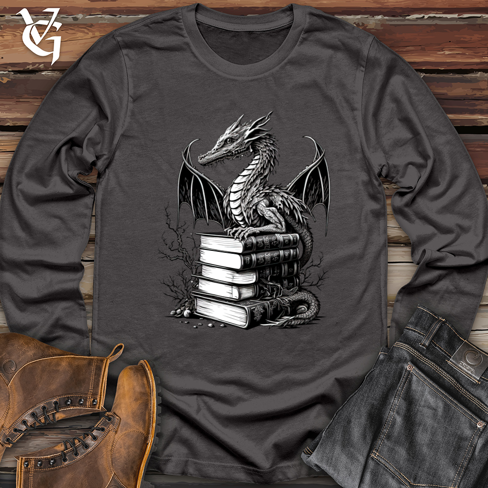Viking Goods Dragon Professor Softstyle Long Sleeve Charcoal / L