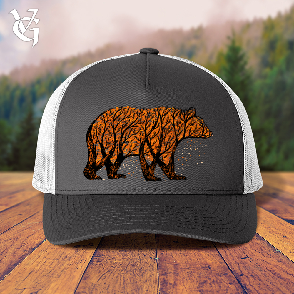 Viking Goods The Autumn Bjorn Trucker Cap Charcoal/ White