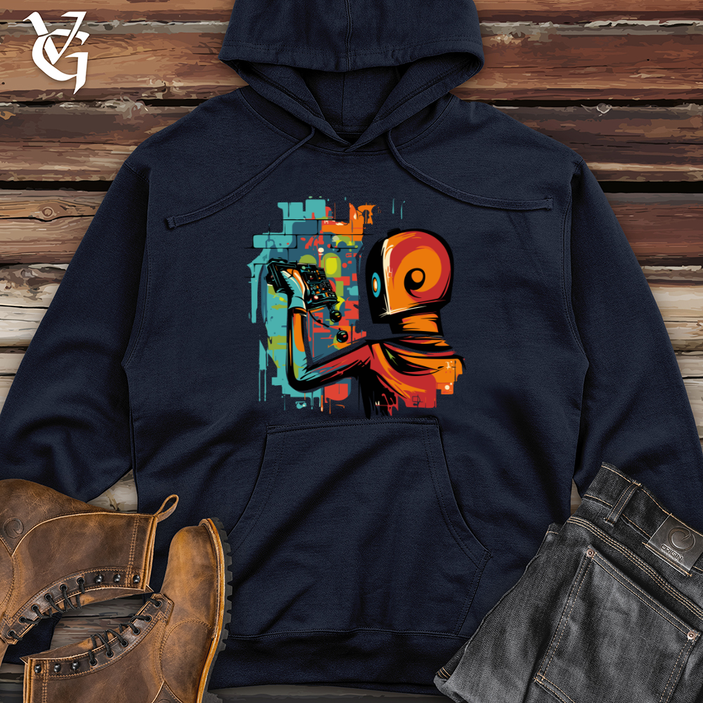 Viking Goods Artistic Automaton Midweight Hooded Sweatshirt Classic Navy / L