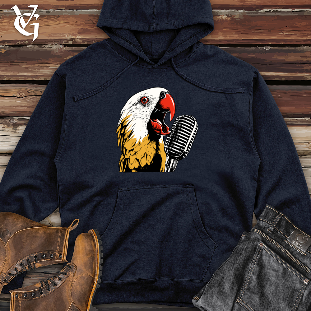 Viking Goods Melodic Plumage Midweight Hooded Sweatshirt Classic Navy / L