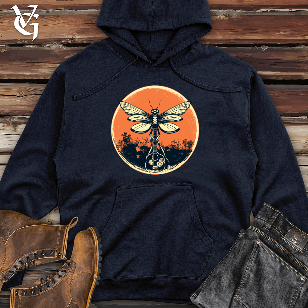Viking Goods Melodic Wings Serenade Midweight Hooded Sweatshirt Classic Navy / L
