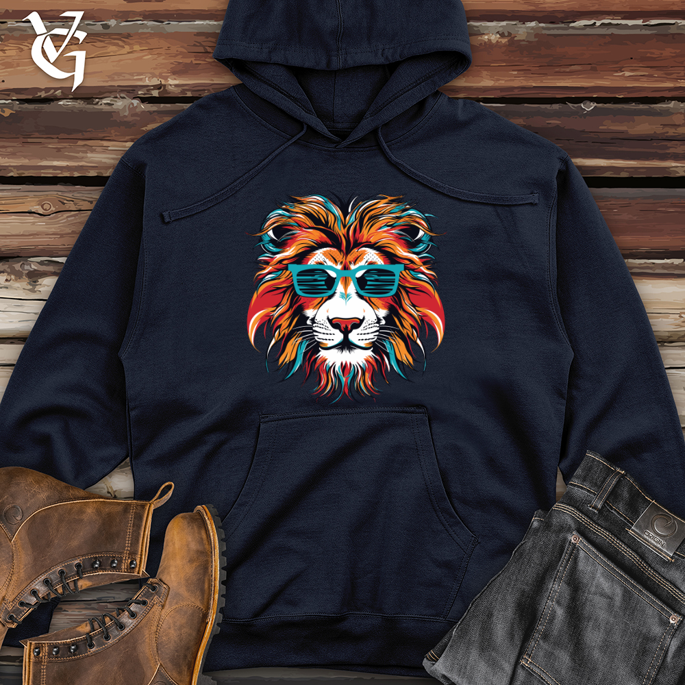 Viking Goods Vintage SneakFuzz Midweight Hooded Sweatshirt Classic Navy / L