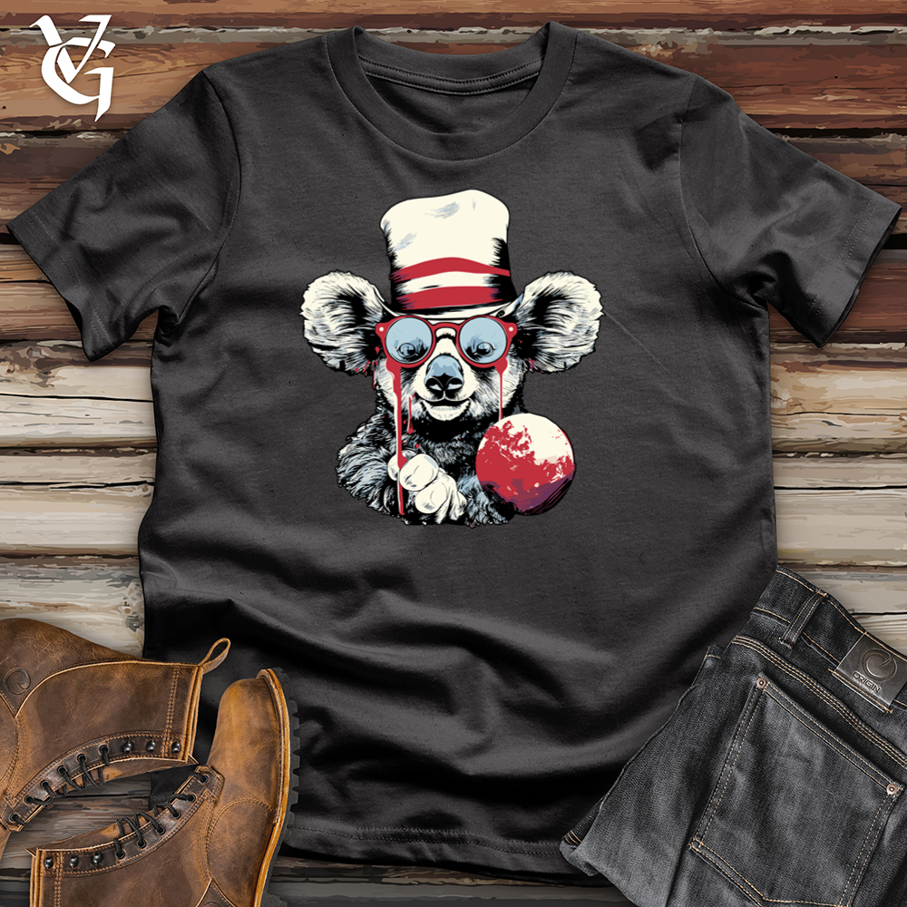 Viking Goods Bubbly Koala Fiesta Cotton Tee Dark Grey / L