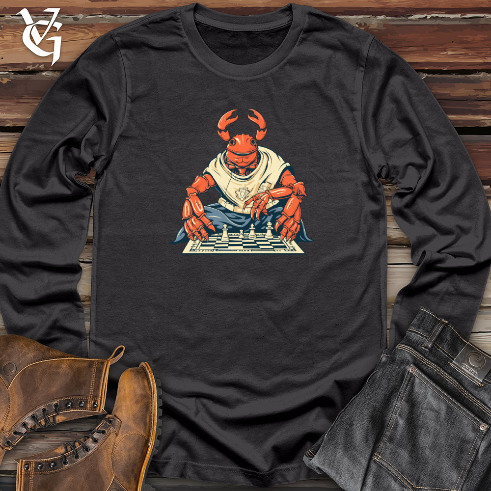 Viking Goods Clawed Chess Conqueror Long Sleeve Dark Grey / L