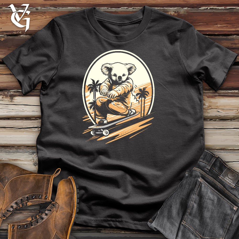 Viking Goods Cool Koala Cotton Tee Dark Grey / L