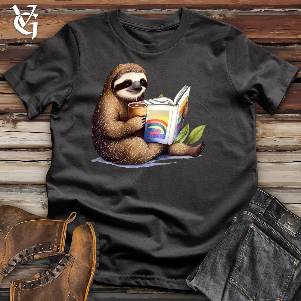 Viking Goods Cozy Sloth Cotton Tee Dark Grey / L