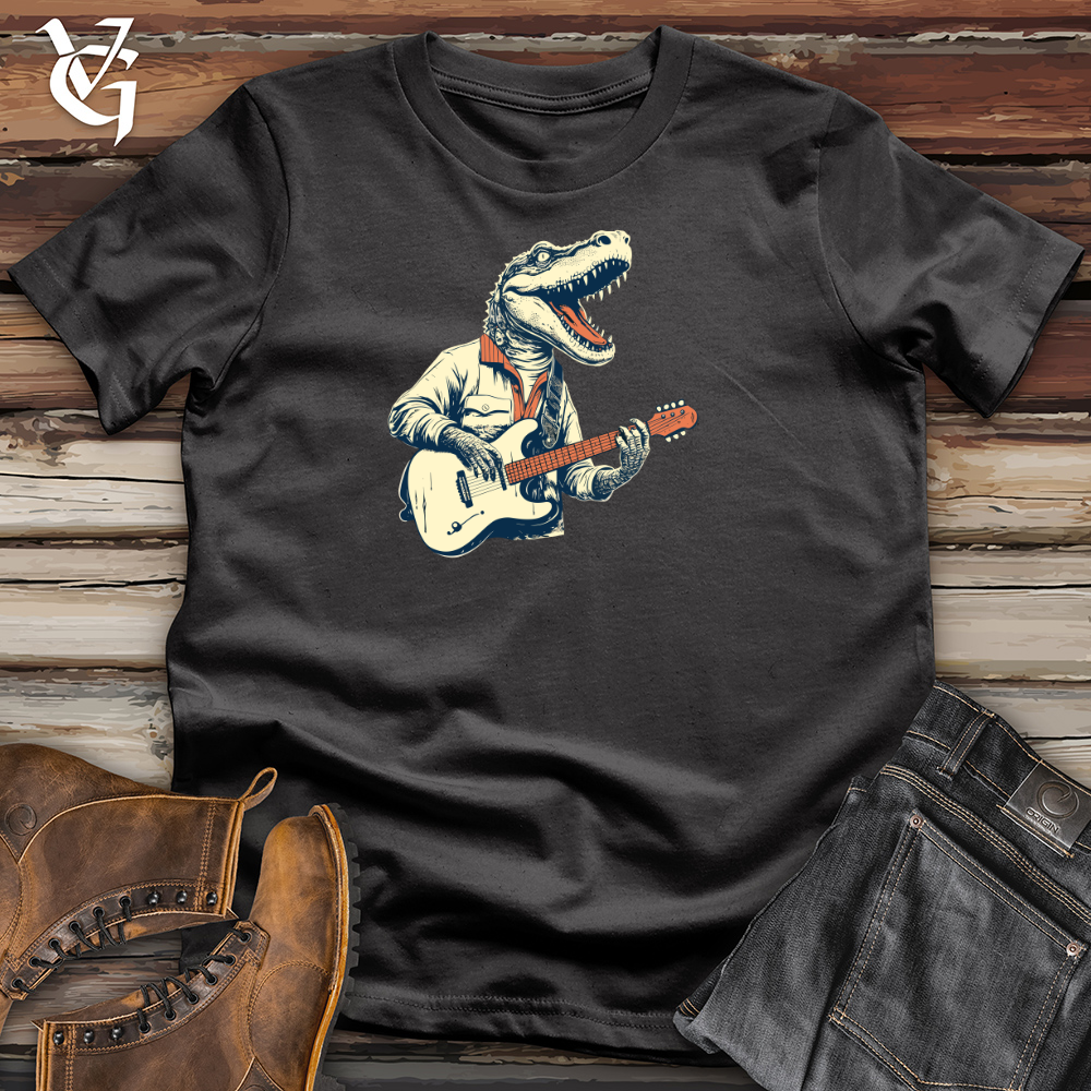 Viking Goods Crocodile Grooves Cotton Tee Dark Grey / L