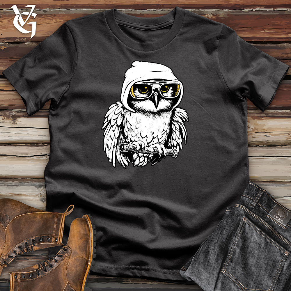 Viking Goods Owl Shredder Cotton Tee Dark Grey / L