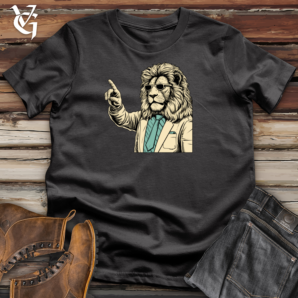 Viking Goods Roaring Classroom Wisdom Cotton Tee Dark Grey / L