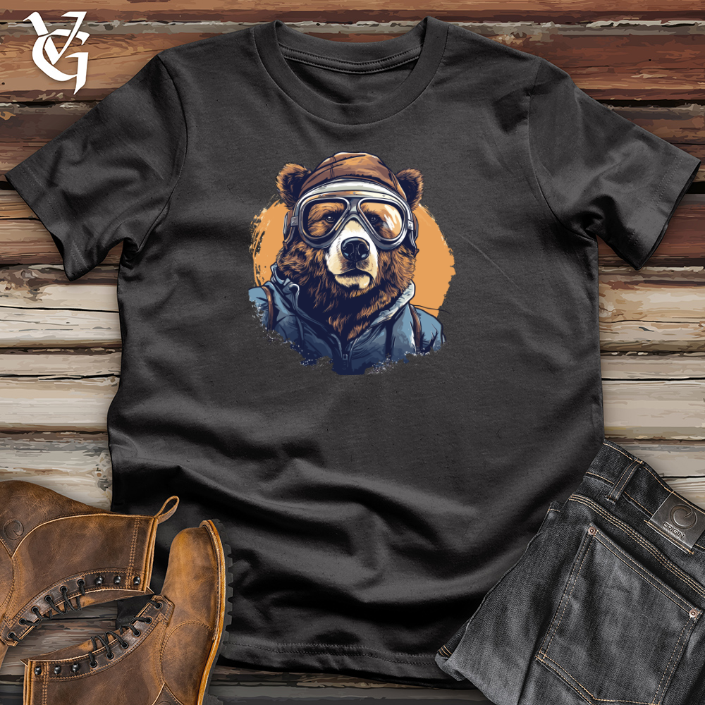 Viking Goods Skyward Grizzly Cotton Tee Dark Grey / L