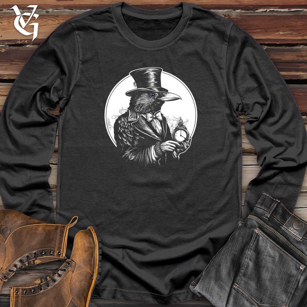 Viking Goods Temporal Raven Long Sleeve Dark Grey / L