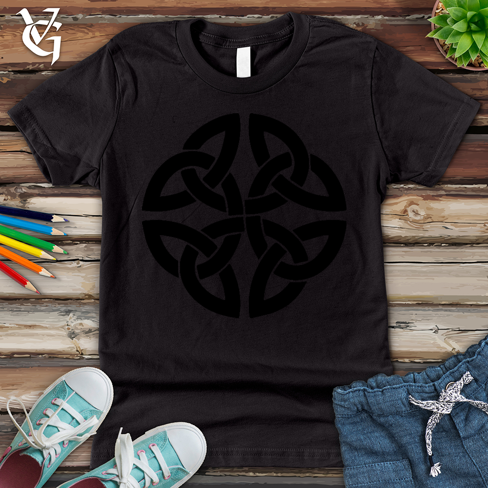 Viking Goods The Celtic Path of Life Youth Tee Dark Grey / L