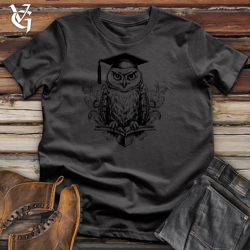 Viking Goods Wise Grad Achiever Cotton Tee Dark Grey / L