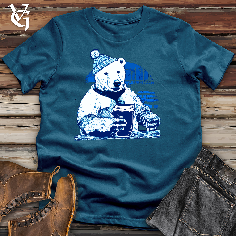 Viking Goods Polar Bear Break Cotton Tee Deep Teal / L