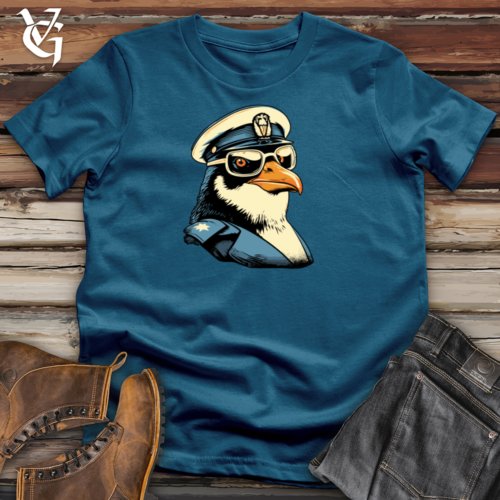 Viking Goods Retro Rook Cotton Tee Deep Teal / L