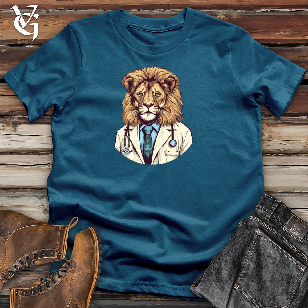 Viking Goods Roaring Classroom Wisdom Cotton Tee Deep Teal / L