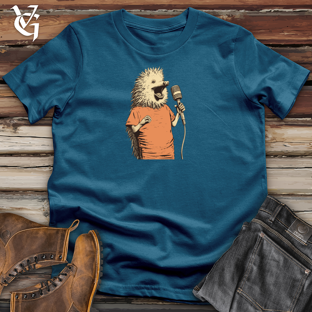 Viking Goods Spiky Comedy Showdown Cotton Tee Deep Teal / L