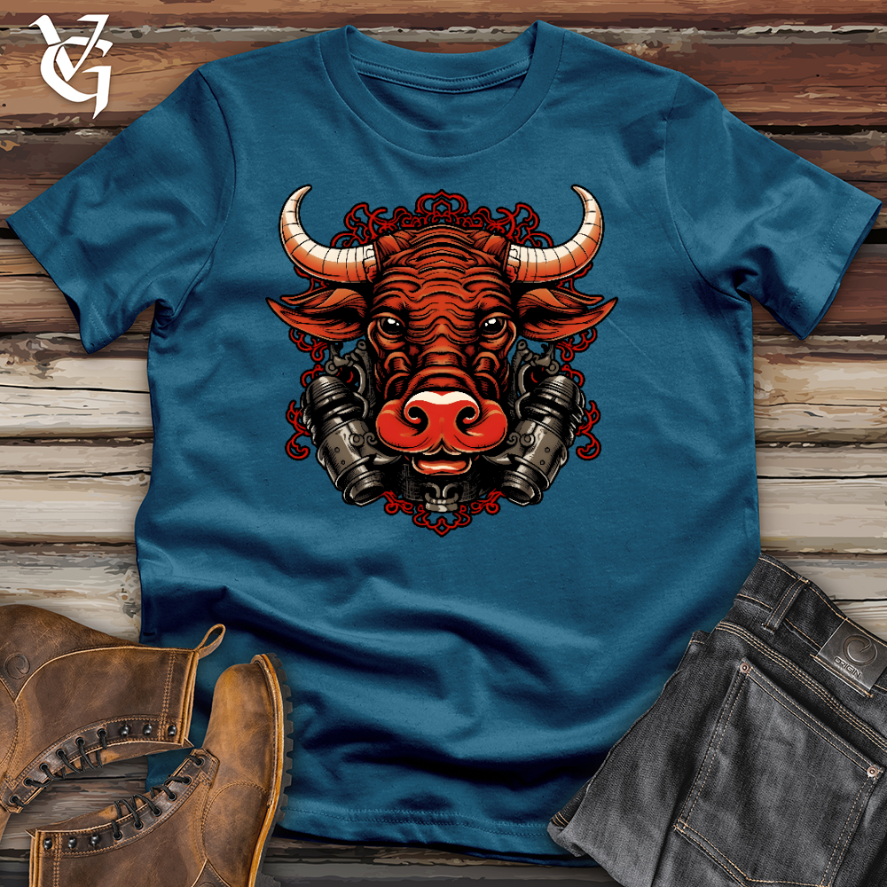 Viking Goods The Red Ox Cotton Tee Deep Teal / L