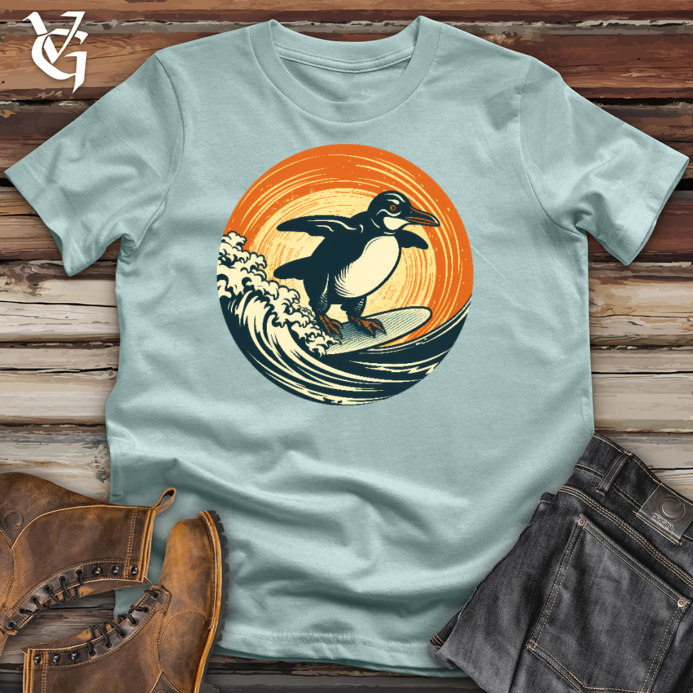 Viking Goods A penguin Cotton Tee Dusty Blue / L