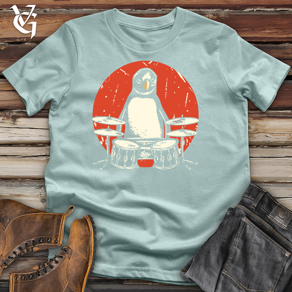 Viking Goods Penguin Percussion Cotton Tee Dusty Blue / L