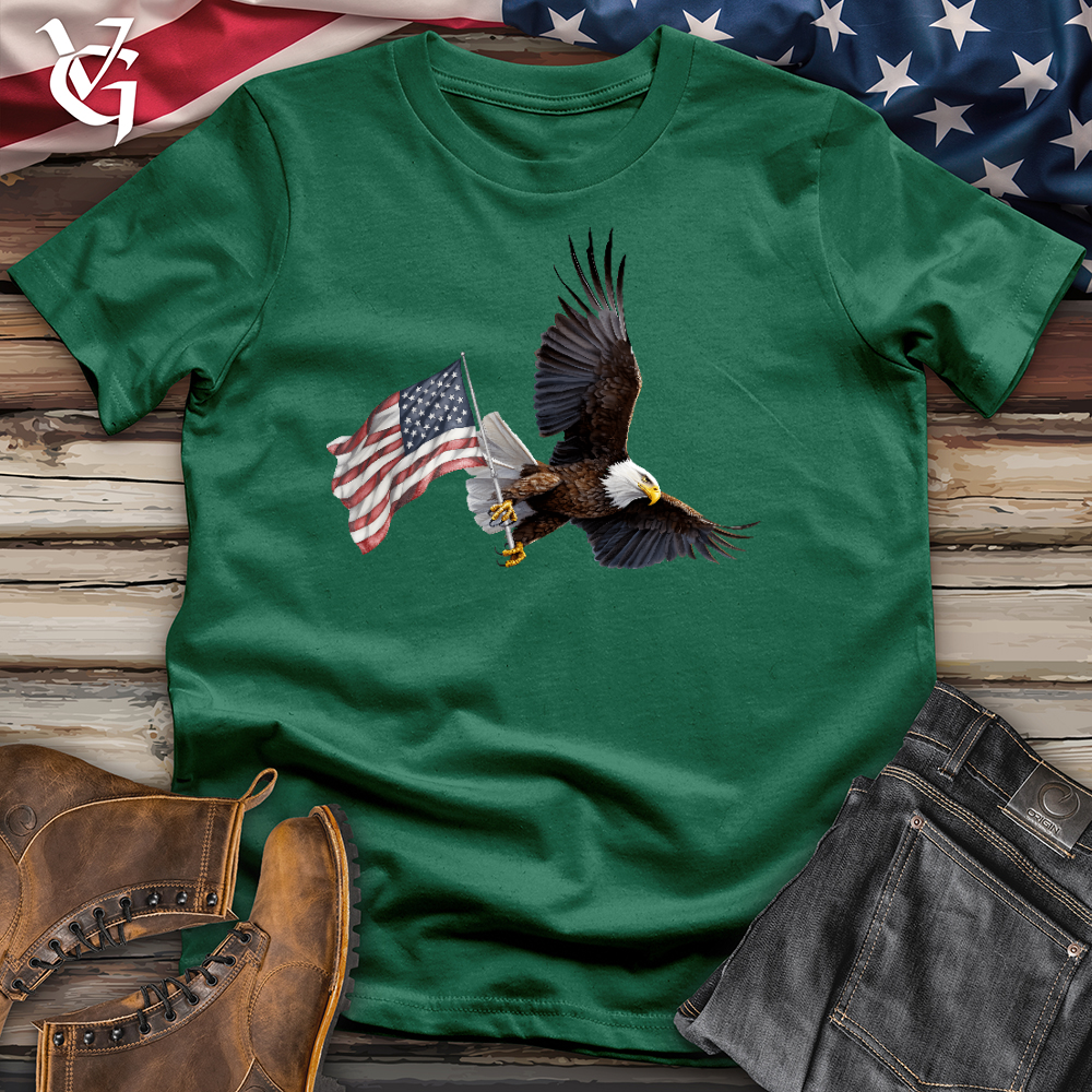 Viking Goods Freedom Eagle Cotton Tee Evergreen / L