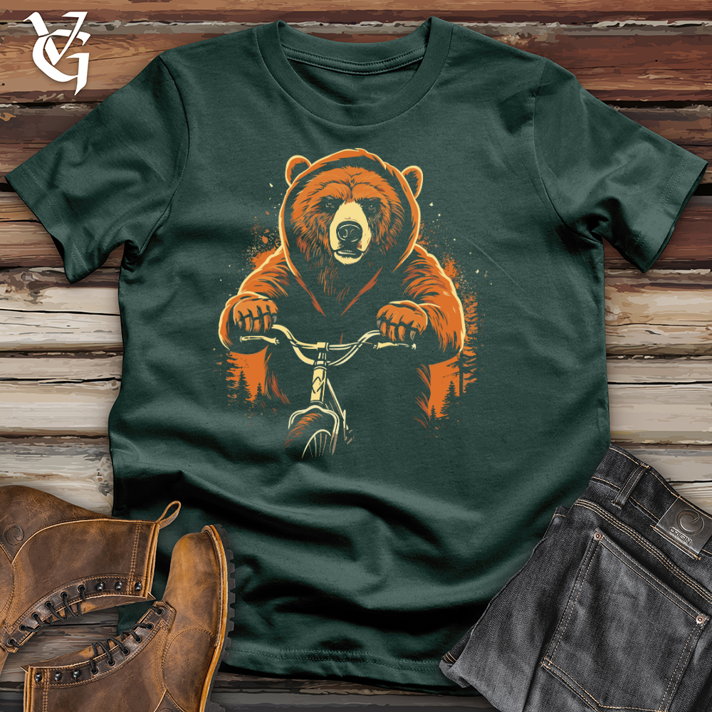 Viking Goods Cruisin Bear Adventure Cotton Tee Forest / L