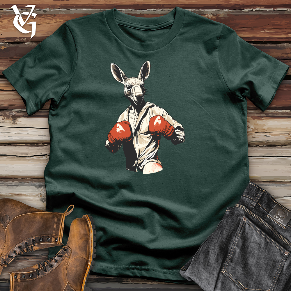 Viking Goods Kangaroo Knockout Cotton Tee Forest / L