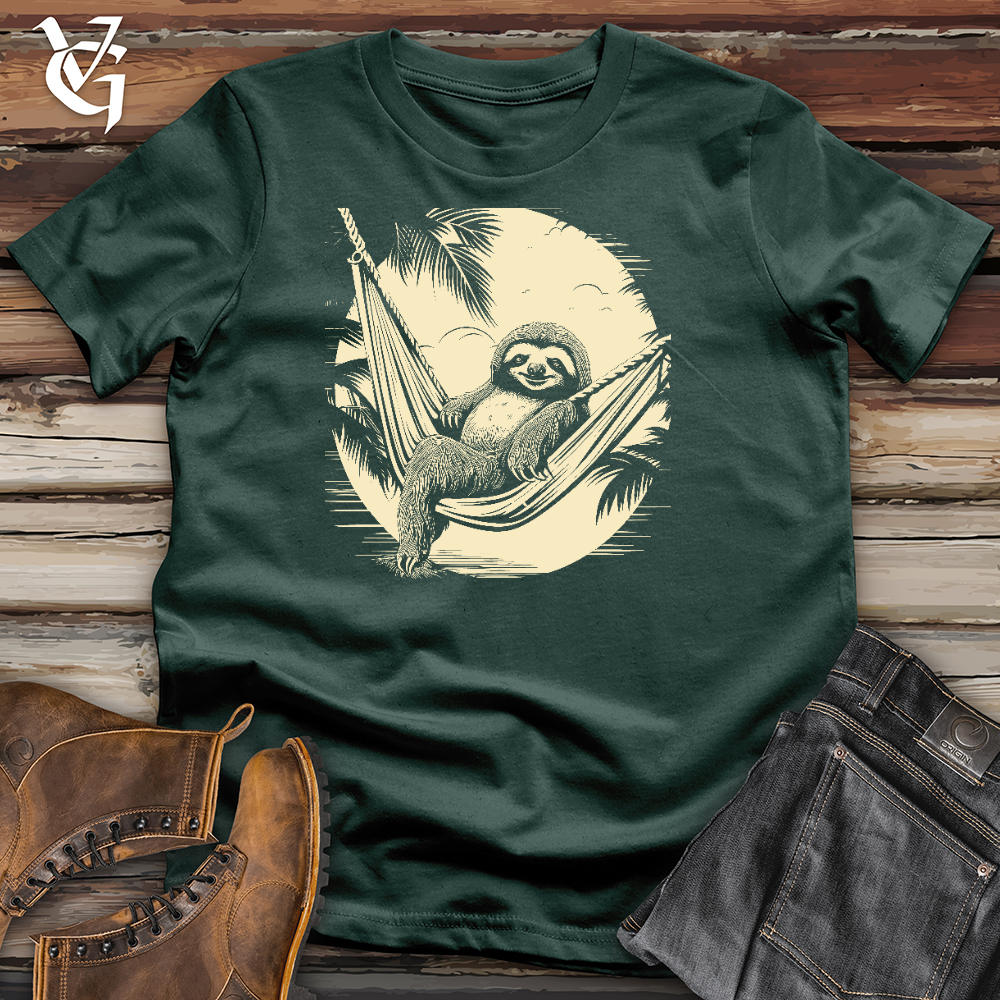 Viking Goods Lazy Sloth Nap Cotton Tee Forest / L