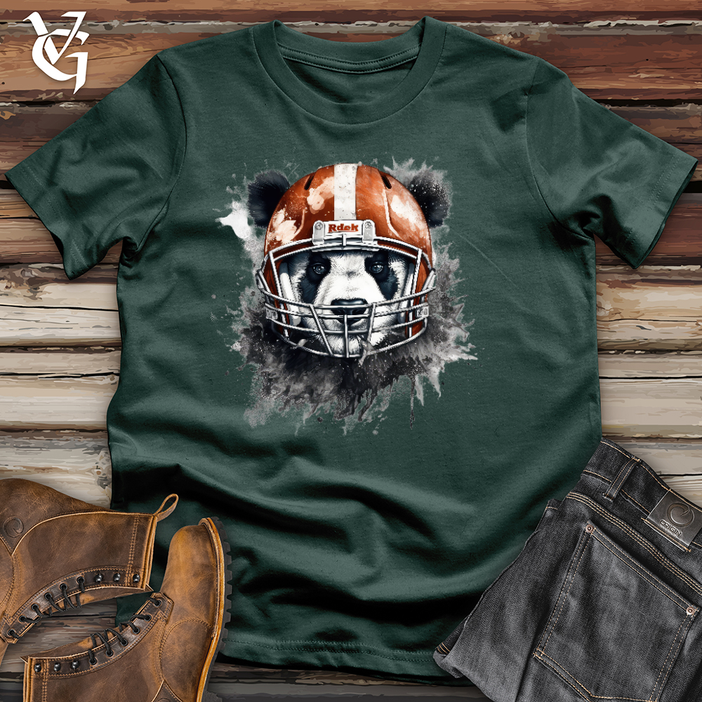 Viking Goods Panda Football Player Cotton Tee Forest / L