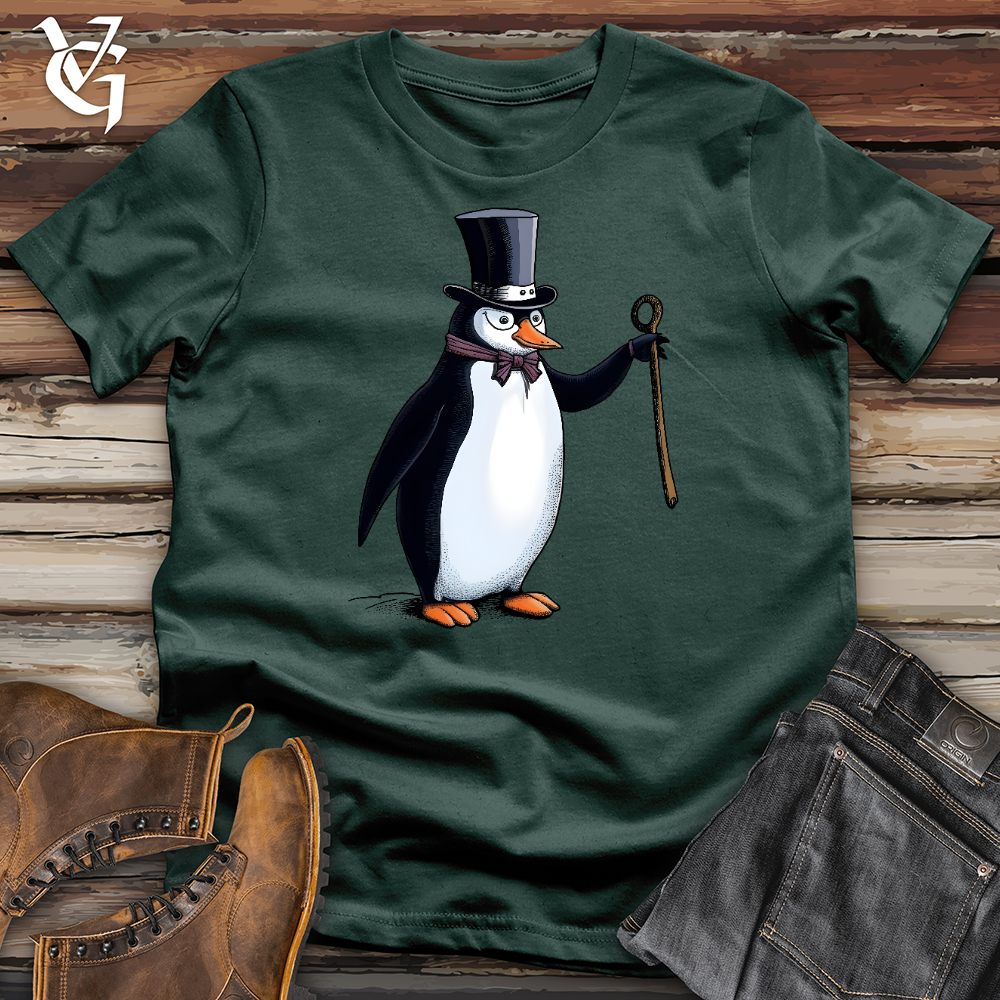 Viking Goods Professor Penguin Cotton Tee Forest / L