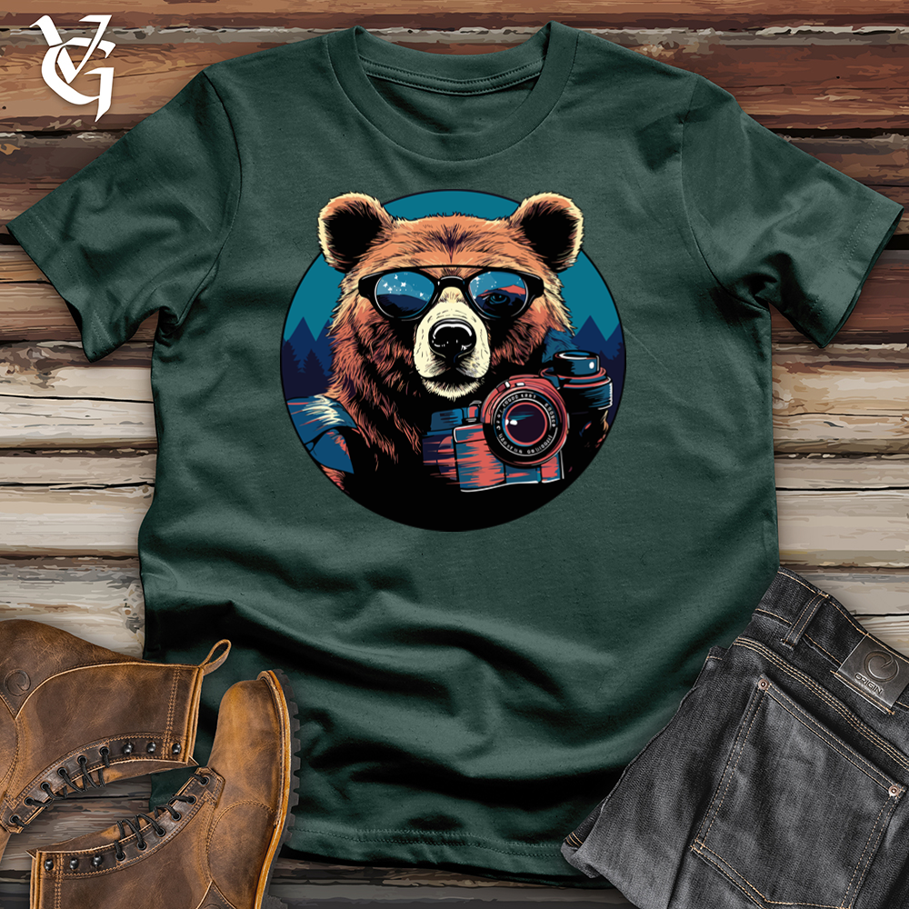Viking Goods Snapshot Sun Bear Cotton Tee Forest / L