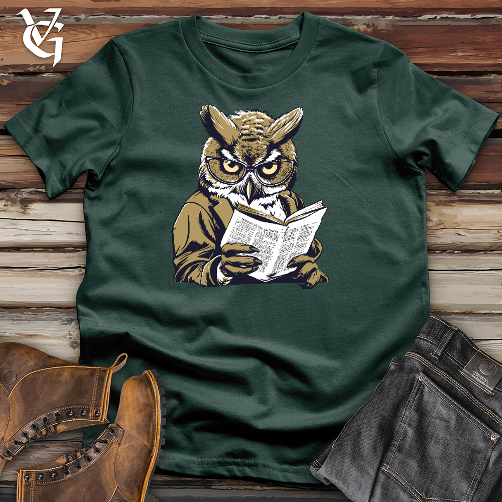 Viking Goods Wise Newsreader Cotton Tee Forest / L