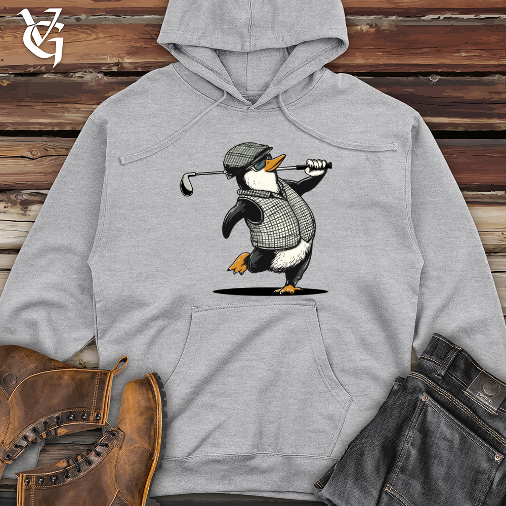 Viking Goods Penguin Golf Pro Midweight Hooded Sweatshirt Grey Heather / L