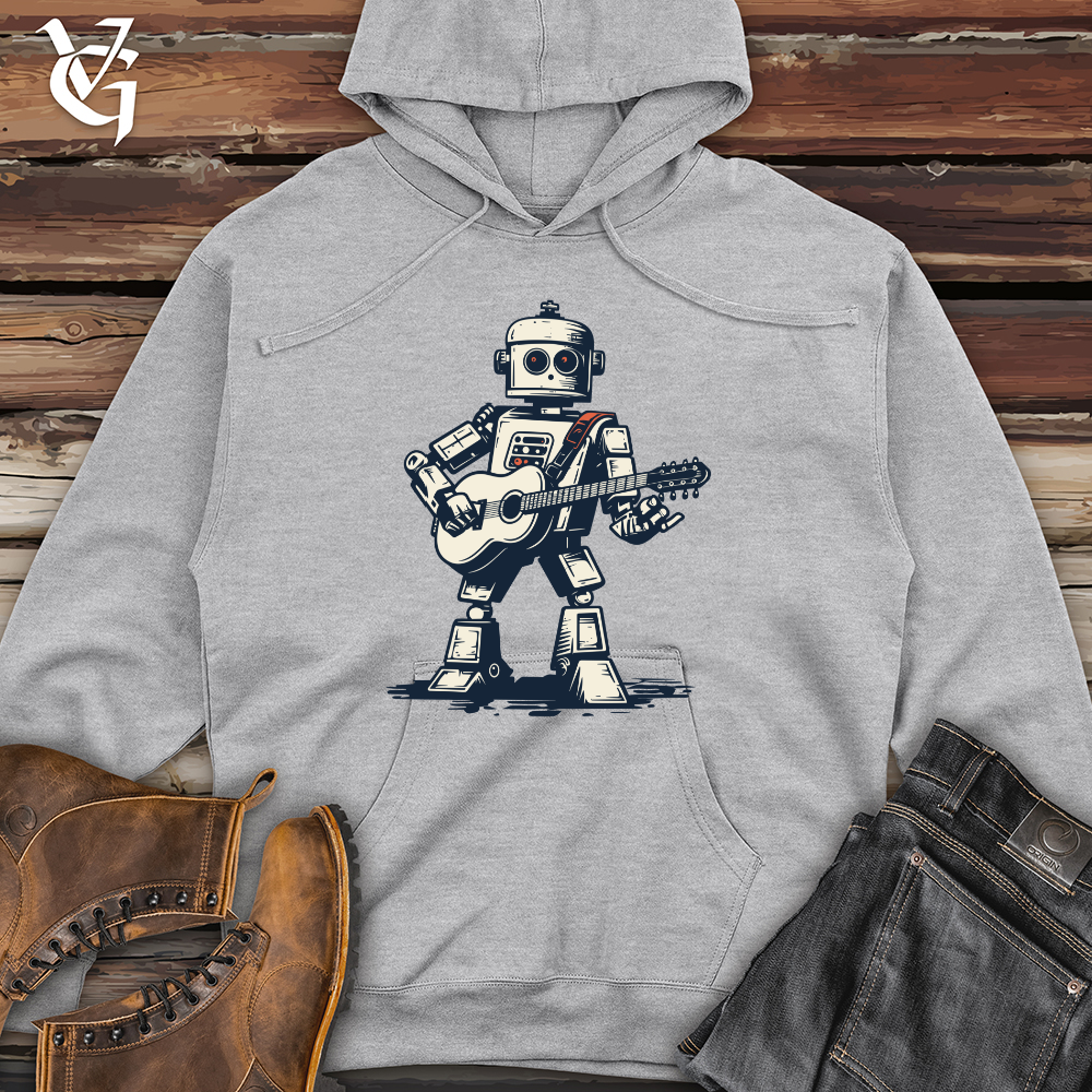 Viking Goods Tune Machine Midweight Hooded Sweatshirt Grey Heather / L