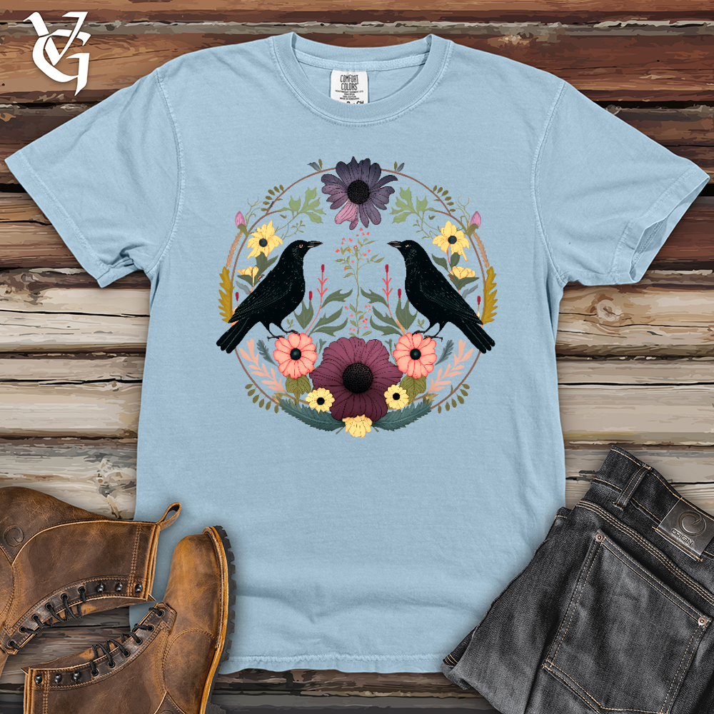 Viking Goods Summer Is Coming Ravens Heavy Cotton Comfort Colors Tee Hydrangea / L