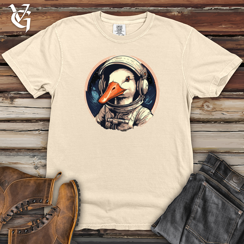 Viking Goods Duck Space Odyssey Heavy Cotton Comfort Colors Tee Ivory / L