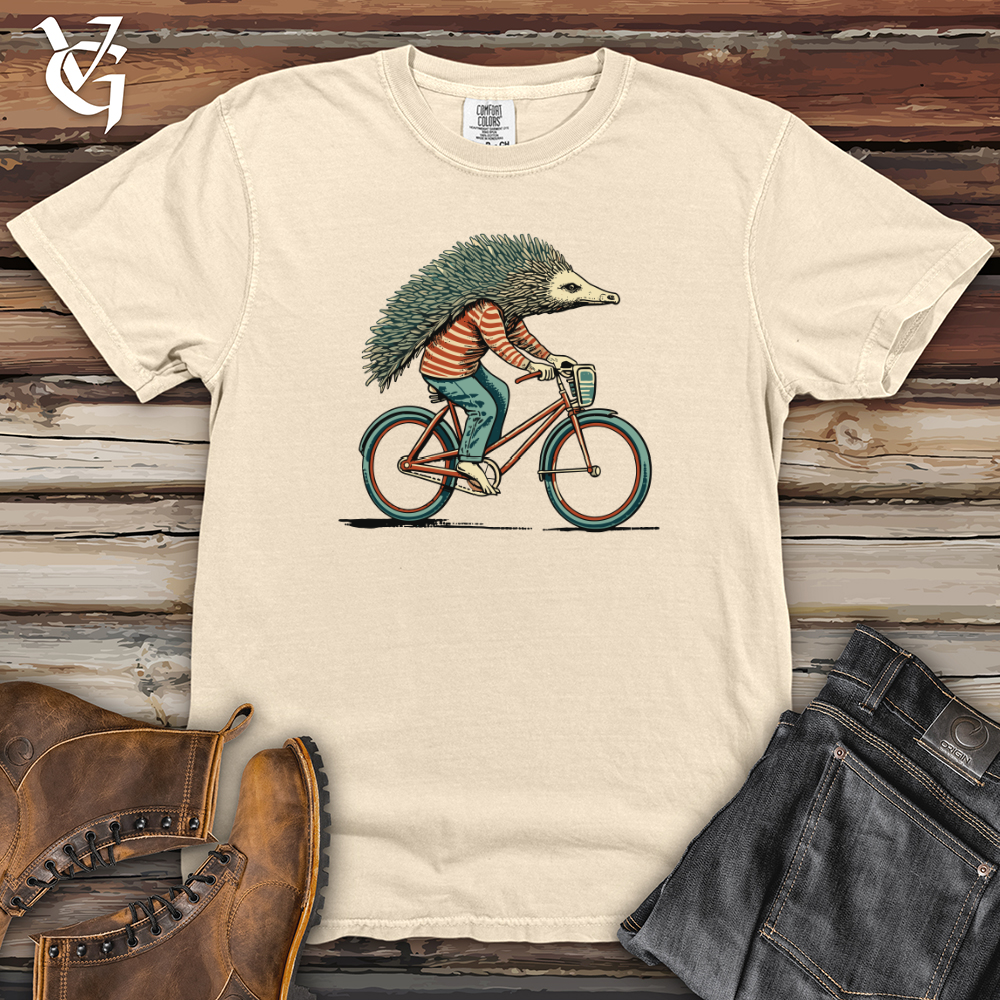 Viking Goods Echidna Cycle Spiny Spin Adventure Heavy Cotton Comfort Colors Tee Ivory / L