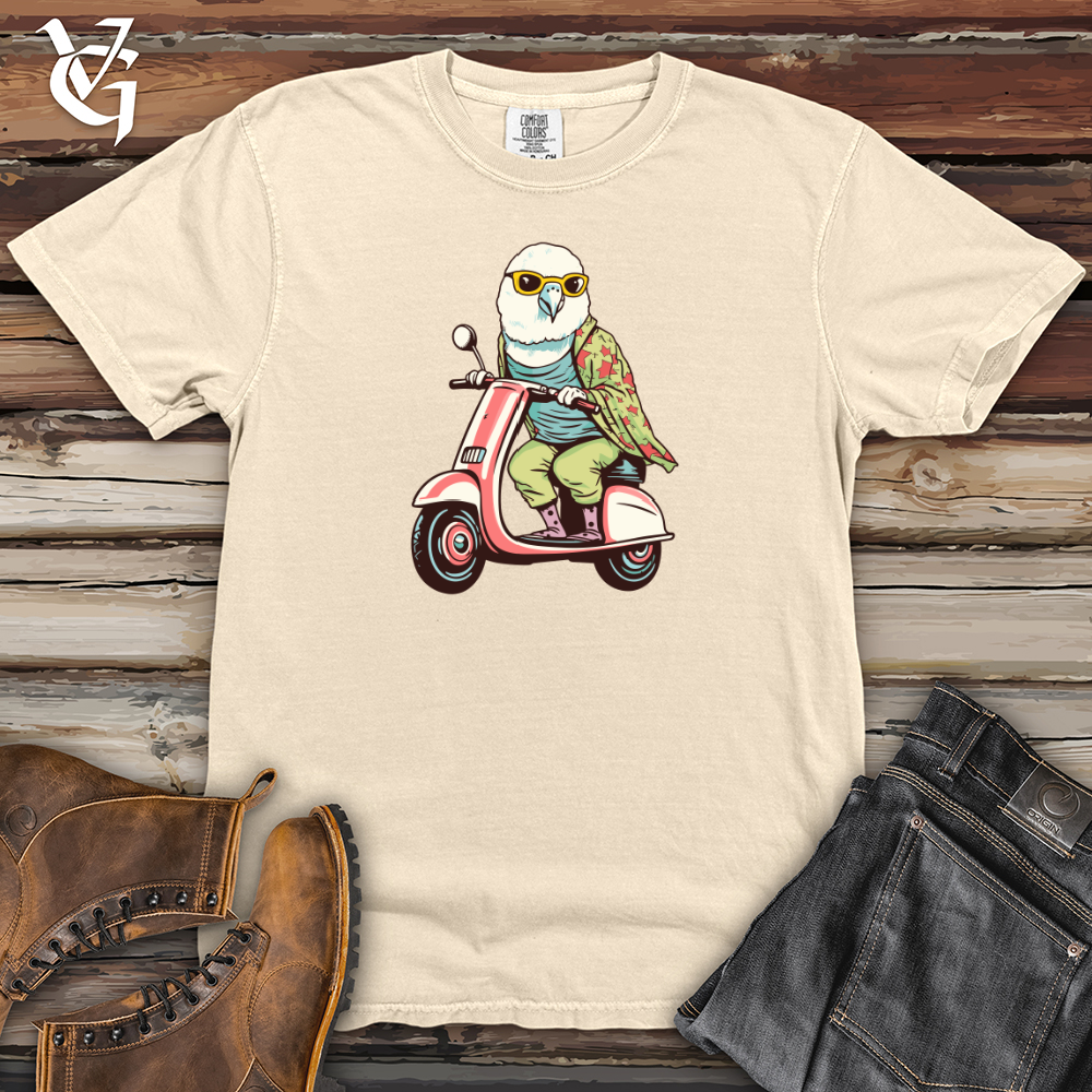 Viking Goods Parakeet Scooter Cruise Heavy Cotton Comfort Colors Tee Ivory / L