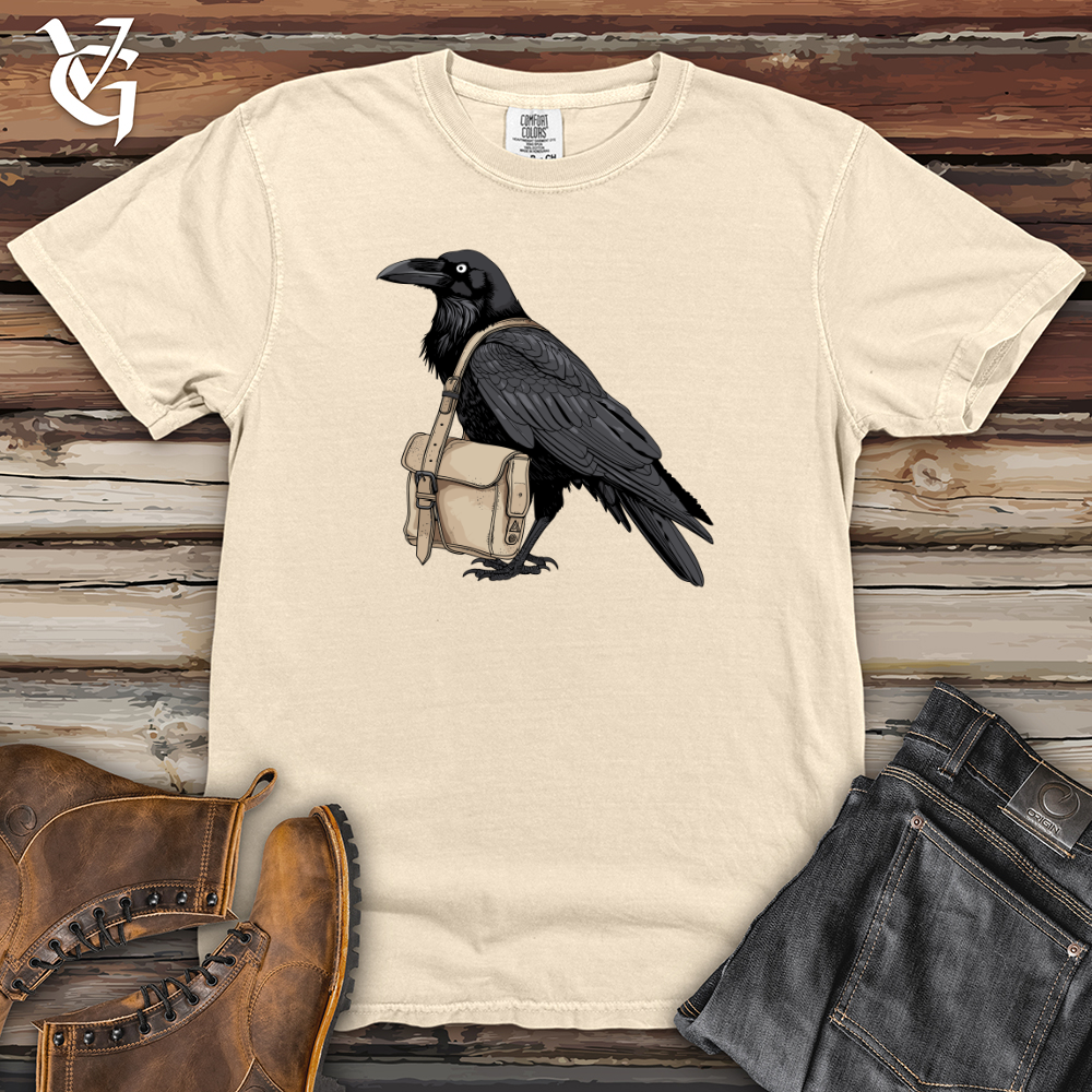 Viking Goods Raven Postal Carrier Heavy Cotton Comfort Colors Tee Ivory / L